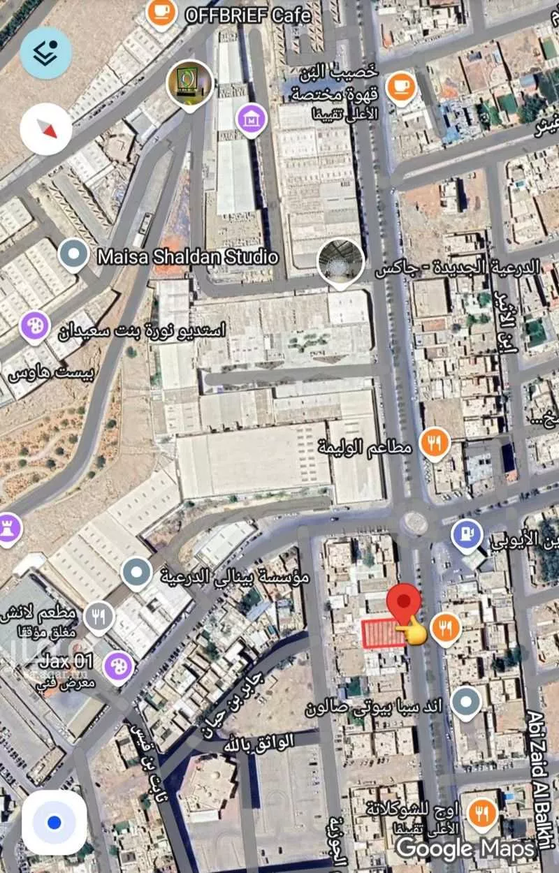 أرض للإيجار في شارع الامير عبدالله ابن عبدالرحمن, حي ظهرة العودة شرق, مدينة الدرعية, منطقة الرياض 1 صورة