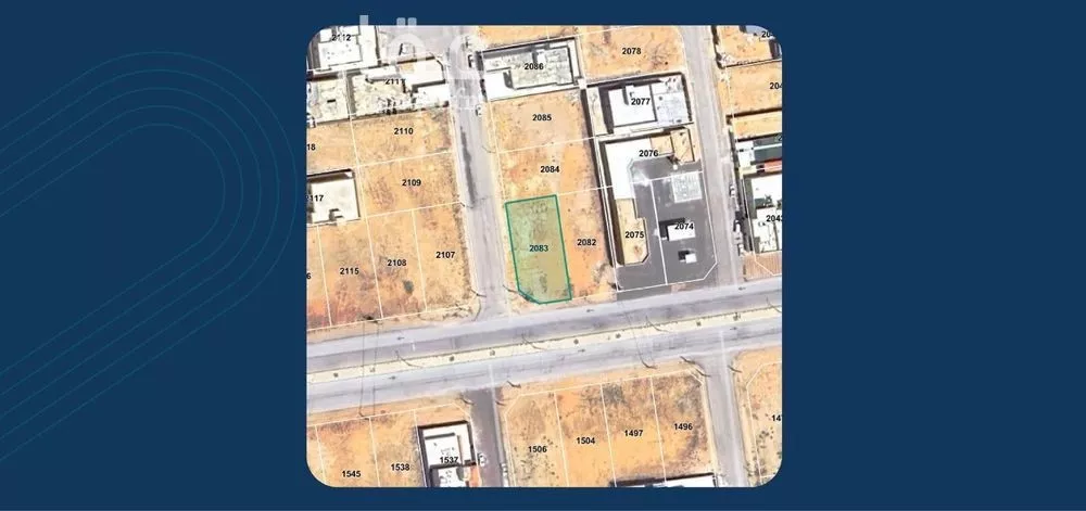 أرض للبيع في شارع ابراهيم بن يزيد, حي طيبة, مدينة رياض الخبراء, منطقة القصيم 1 صورة