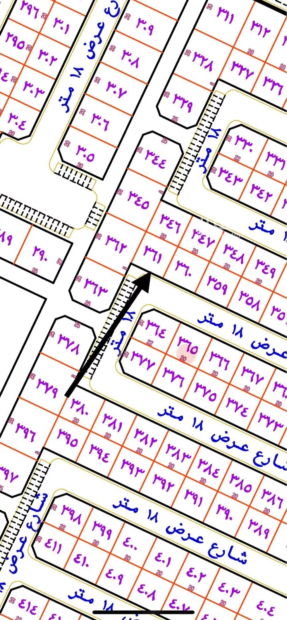 أرض للبيع في حي الشفاء, مدينة حفر الباطن, المنطقة الشرقية 1 صورة