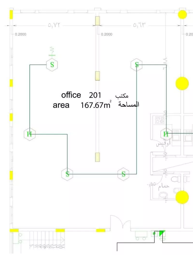 مكتب تجاري للإيجار في شارع طريق الدمام, حي اليرموك, مدينة الرياض, منطقة الرياض 1 صورة