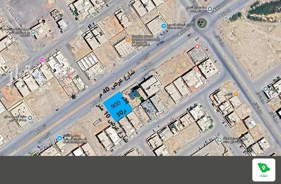 أرض للإيجار في شارع عسير, حي ظهرة لبن, مدينة الرياض, منطقة الرياض 1 صورة