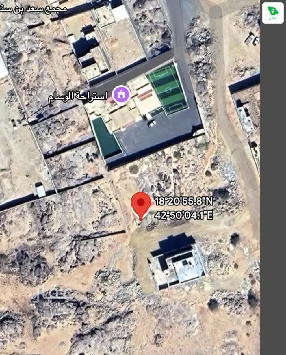 أرض للبيع في شارع 5562619, حي وسط تندحة, مدينة خميس مشيط, منطقة عسير 1 صورة