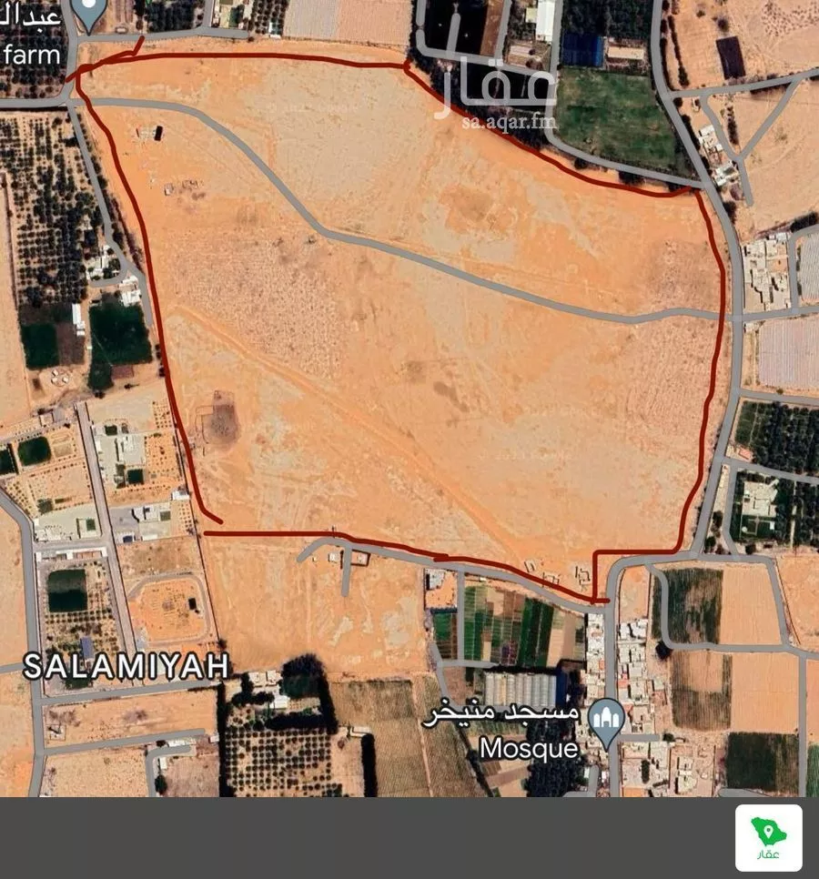 مزرعة للبيع في حي السلمية, مدينة الخرج, منطقة الرياض 1 صورة