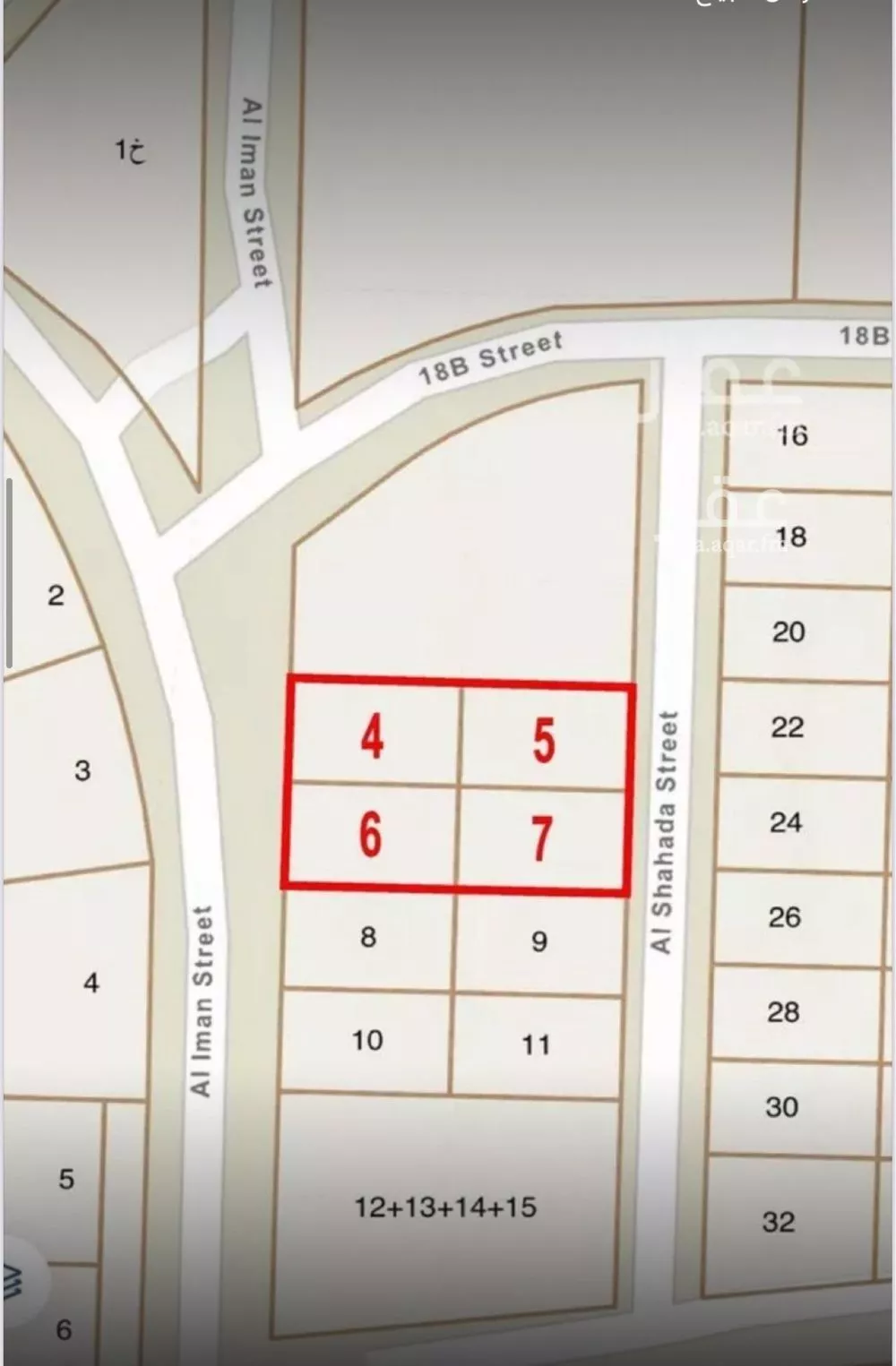 أرض للبيع في شارع المحبه, حي التعاون, مدينة الخبر, المنطقة الشرقية 1 صورة