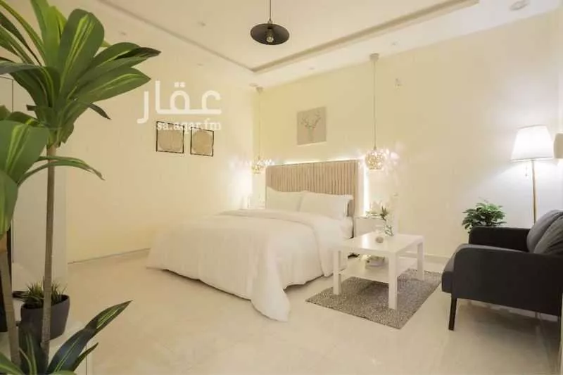 استديو مفروش للحجز في شارع الأماسي ، حي الملقا ، الرياض ، منطقة الرياض 1 صورة