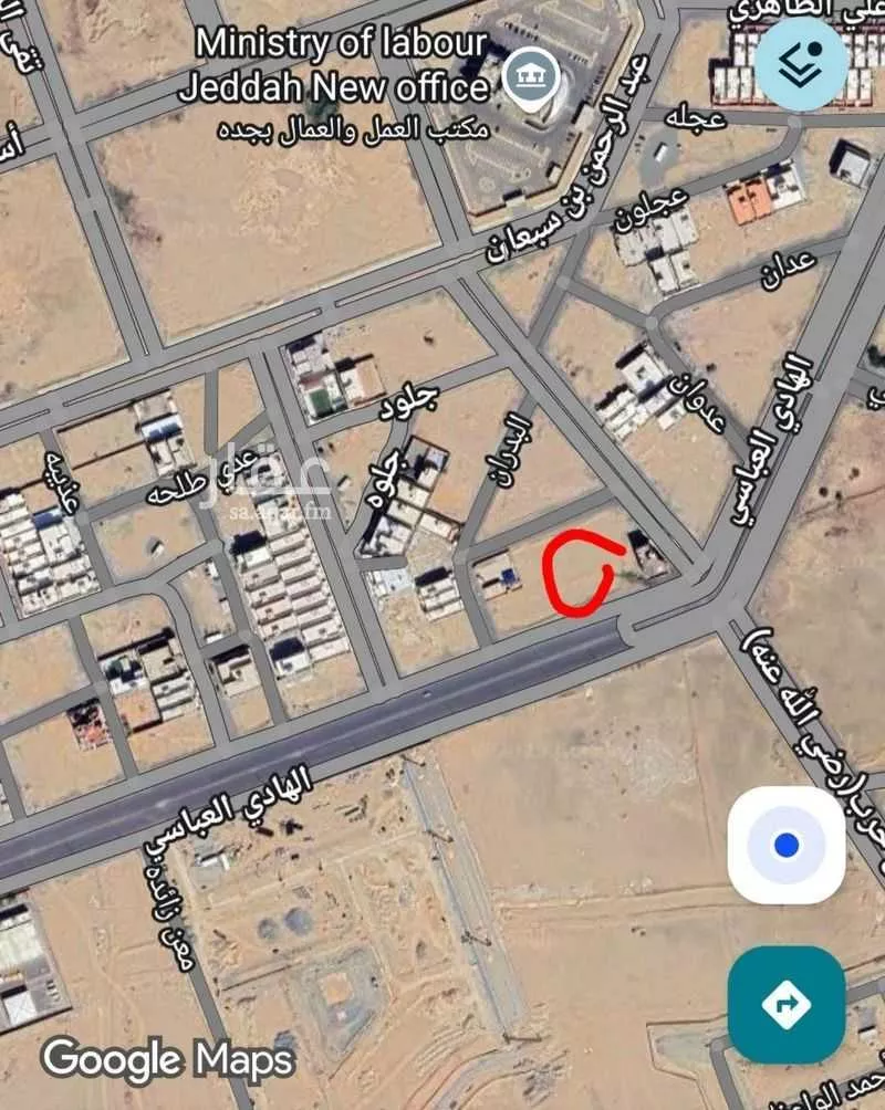 أرض للإيجار في شارع عبد الله بن ابيه ، حي الفروسية ، جدة ، جدة 1 صورة