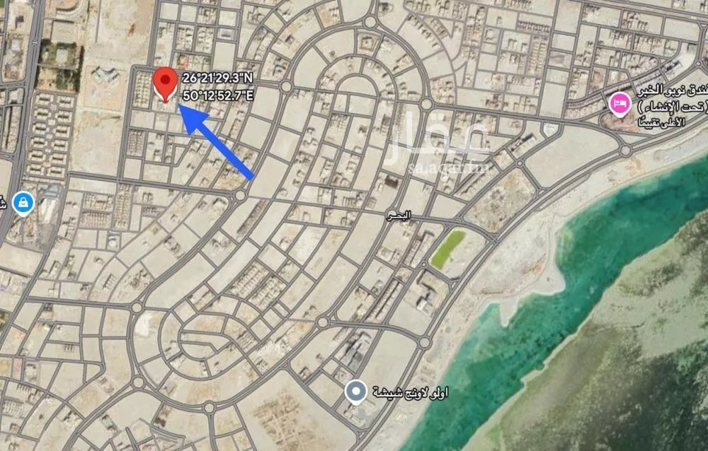 أرض للبيع في حي البحر, مدينة الخبر, المنطقة الشرقية 1 صورة