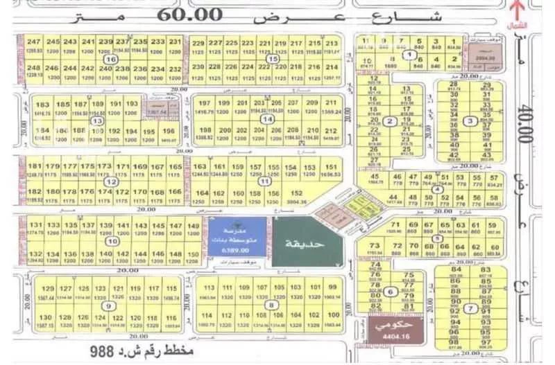 أرض للبيع في حي الوسام, مدينة الظهران, المنطقة الشرقية 1 صورة