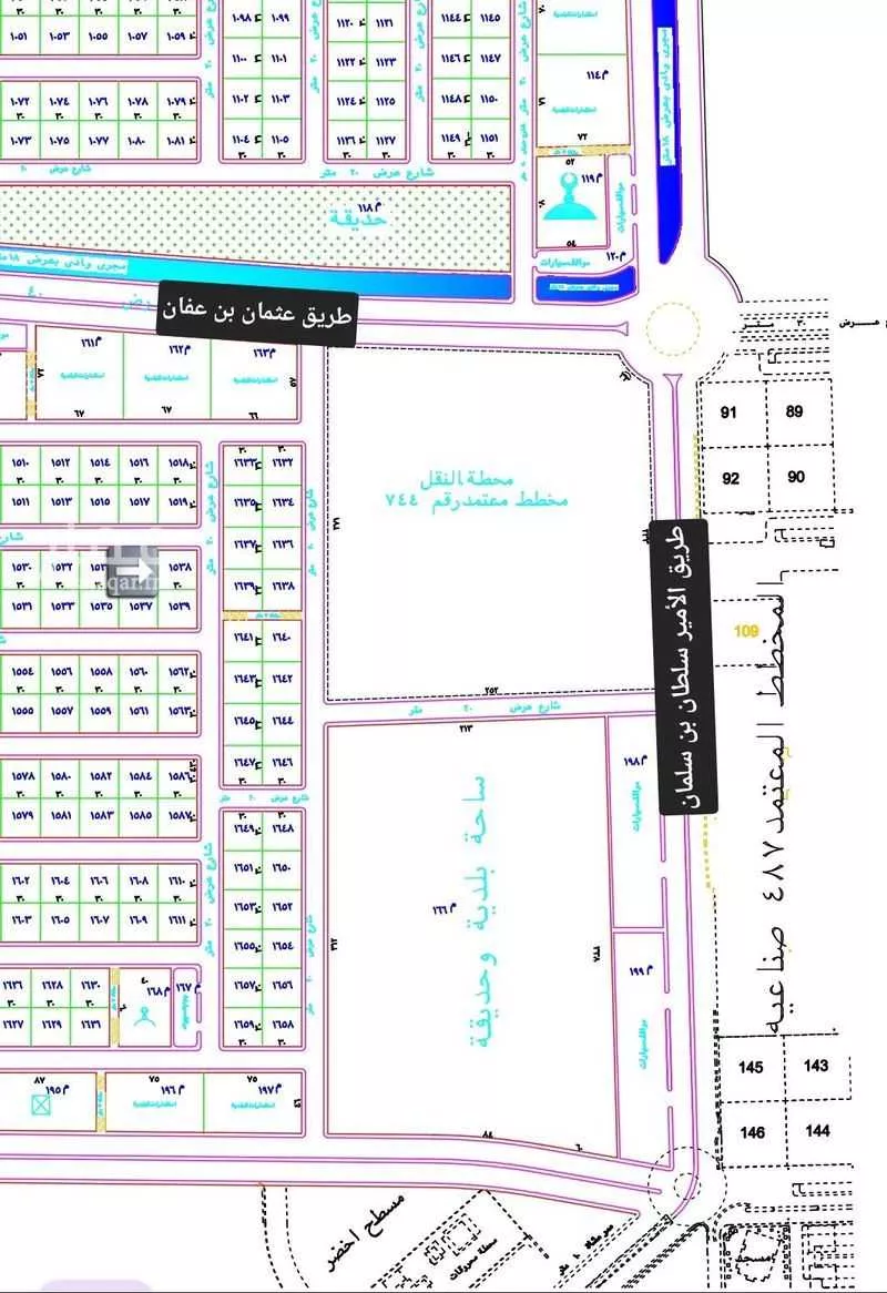 أرض للبيع في شارع بشر, حي الياسمين, مدينة المجمعة, منطقة الرياض 1 صورة