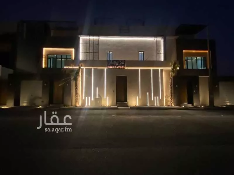 فيلا للإيجار في شارع إبراهيم بن أبي موسي الأشعري, حي القيروان, مدينة الرياض, منطقة الرياض 1 صورة