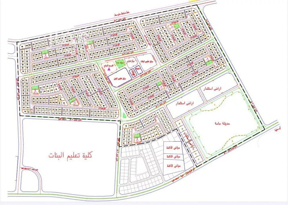 أرض للبيع في شارع الحديدة, حي النور, مدينة جازان, منطقة جازان 1 صورة