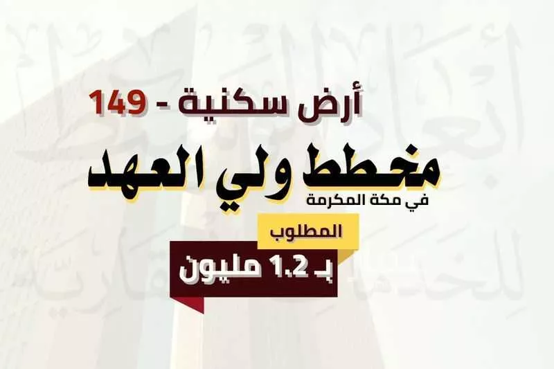 أرض للبيع في شارع المحبة, حي الشامية الجديد, مدينة مكه المكرمه, منطقة مكة المكرمة 1 صورة