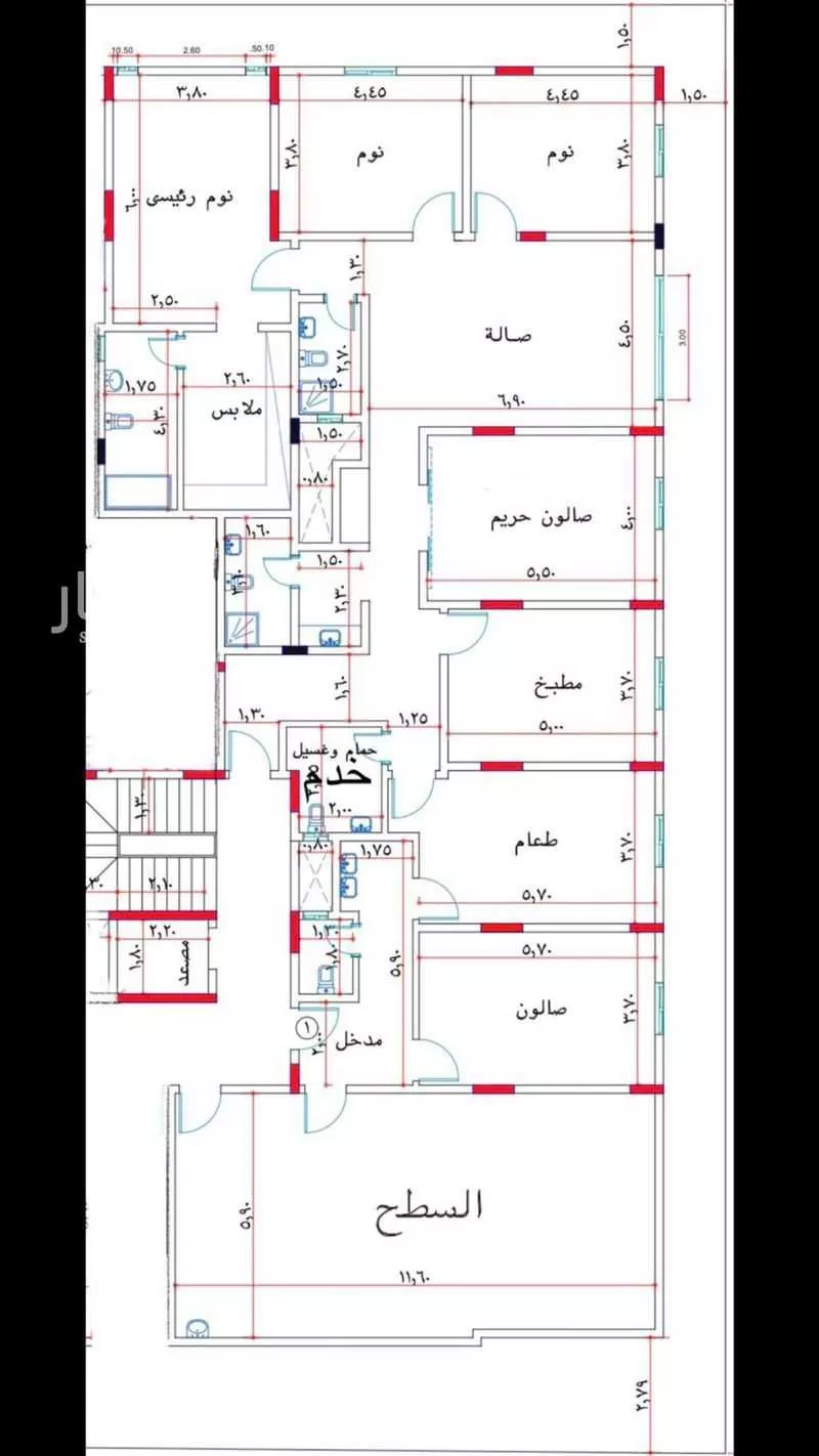 شقة للبيع في شارع أم الحجر, حي الواحة, مدينة جدة, منطقة مكة المكرمة 1 صورة