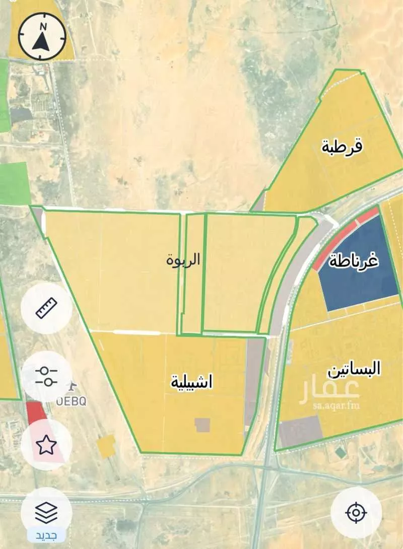 أرض للبيع في شارع 0000, حي حي الربوة - بقيق, مدينة بقيق, المنطقة الشرقية 1 صورة