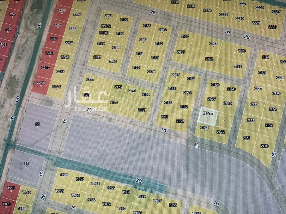 أرض للإيجار في حي الزاهر, مدينة الرياض, منطقة الرياض 1 صورة