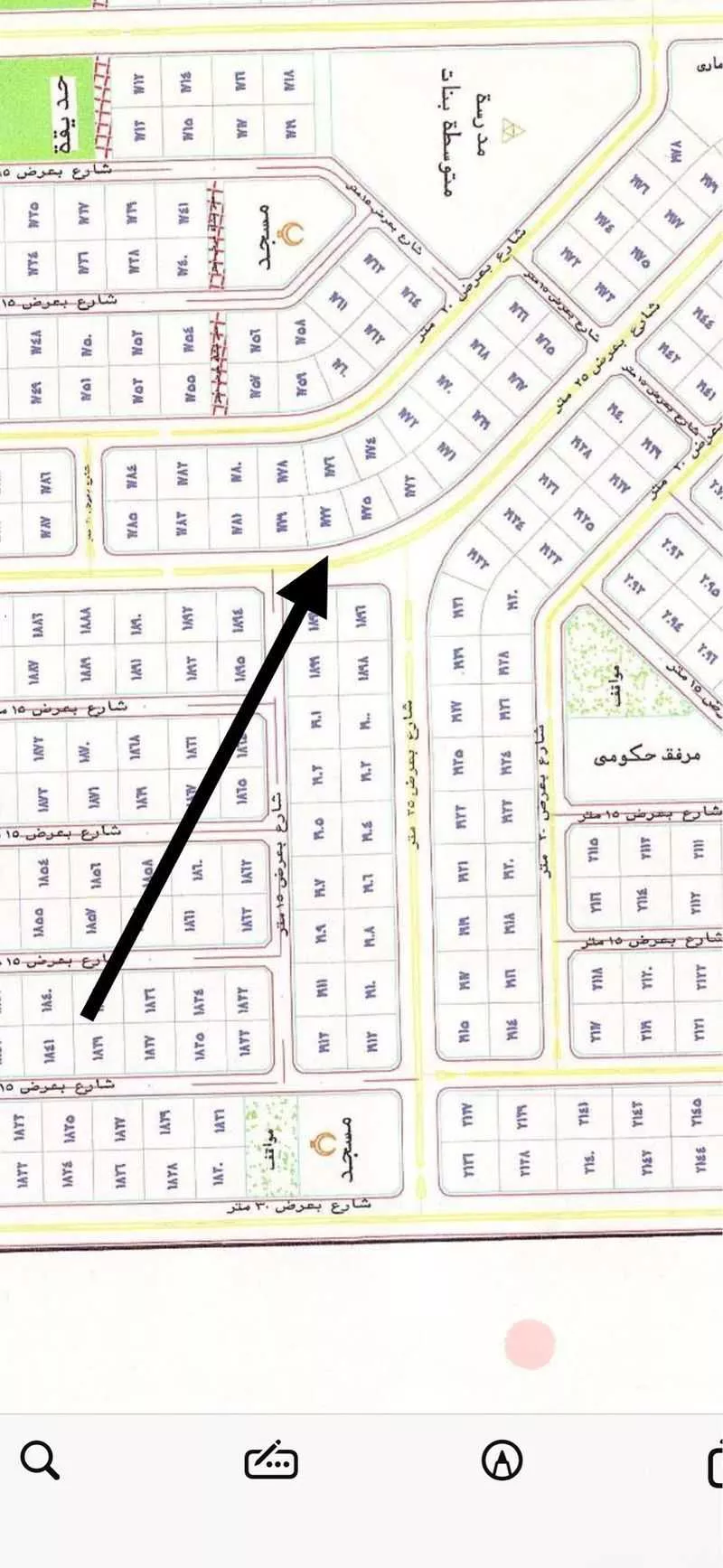 أرض للبيع في حي الشاطئ 3, مدينة القنفذة, منطقة مكة المكرمة 1 صورة