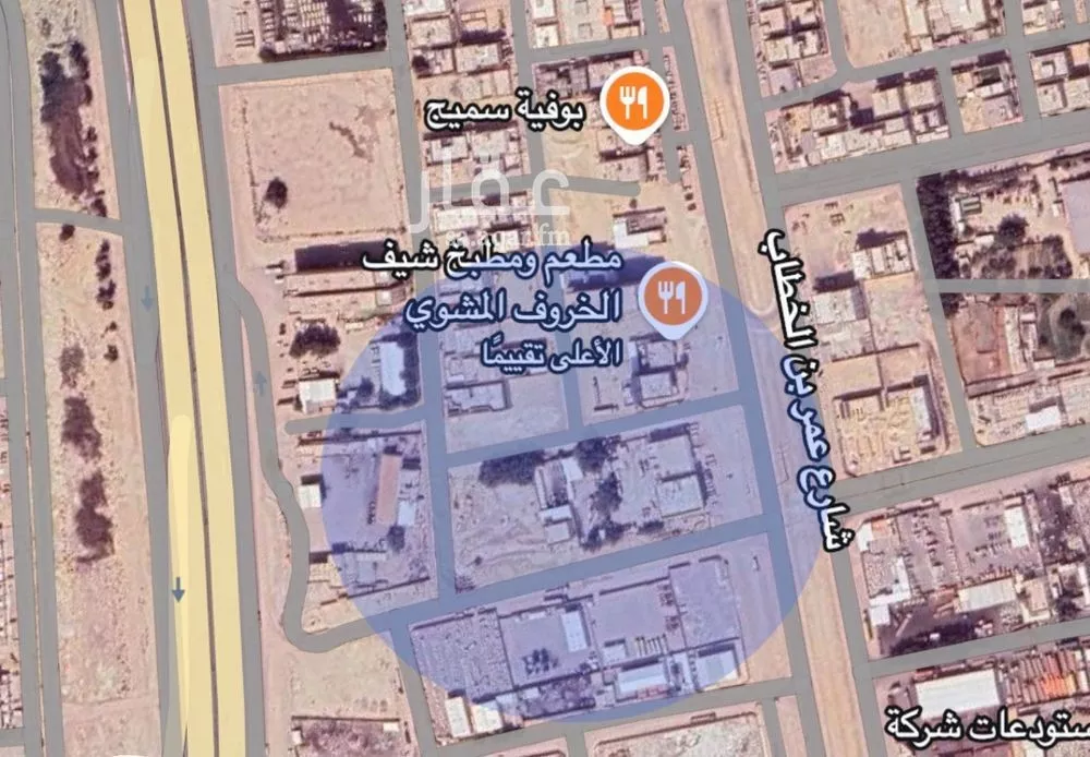 أرض للبيع في شارع ابو مصطفى الكناني, حي غرب النابية, مدينة القطيف, المنطقة الشرقية 1 صورة