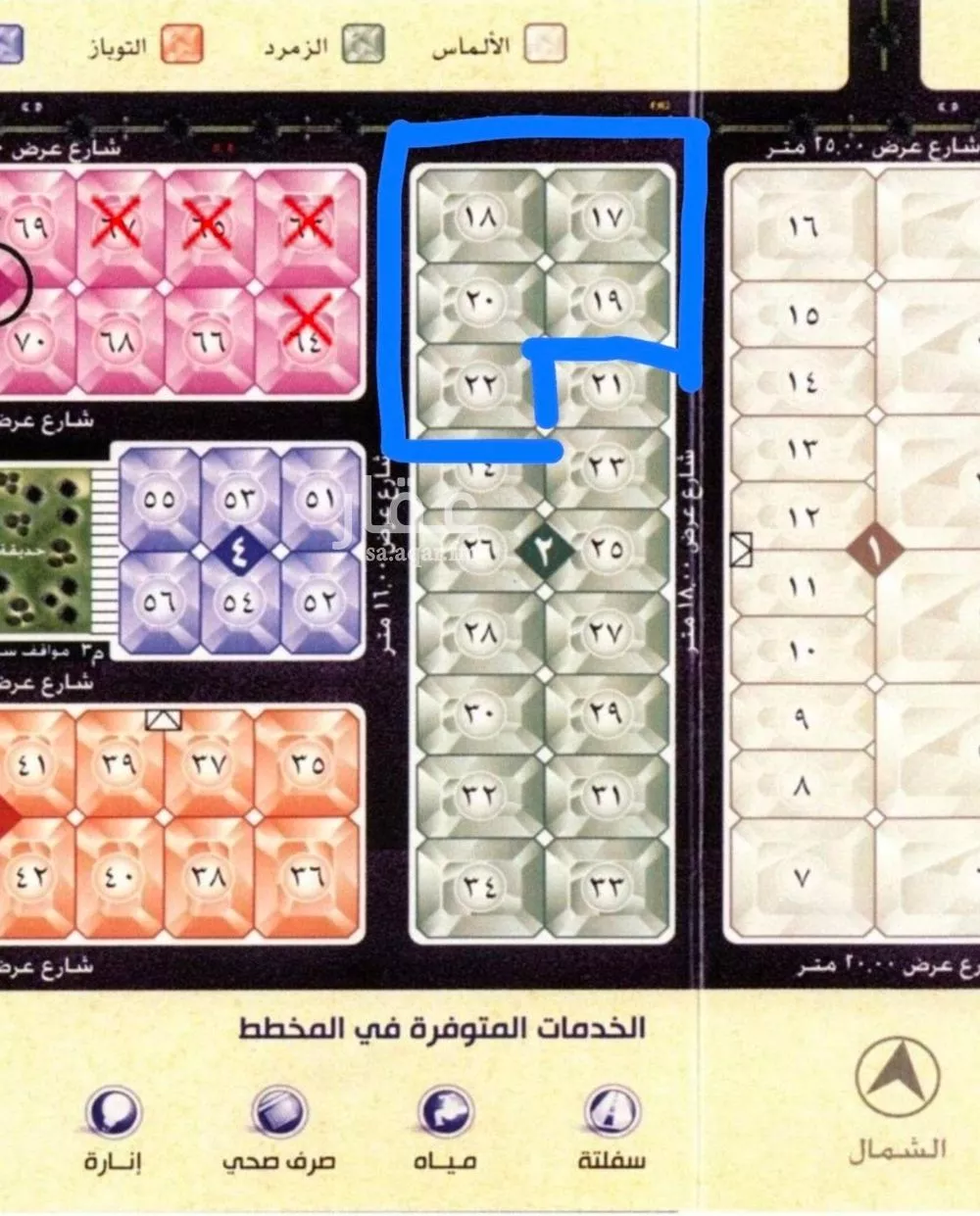 أرض للبيع في شارع المناره البيضاء, حي الكورنيش, مدينة الخبر, المنطقة الشرقية 1 صورة