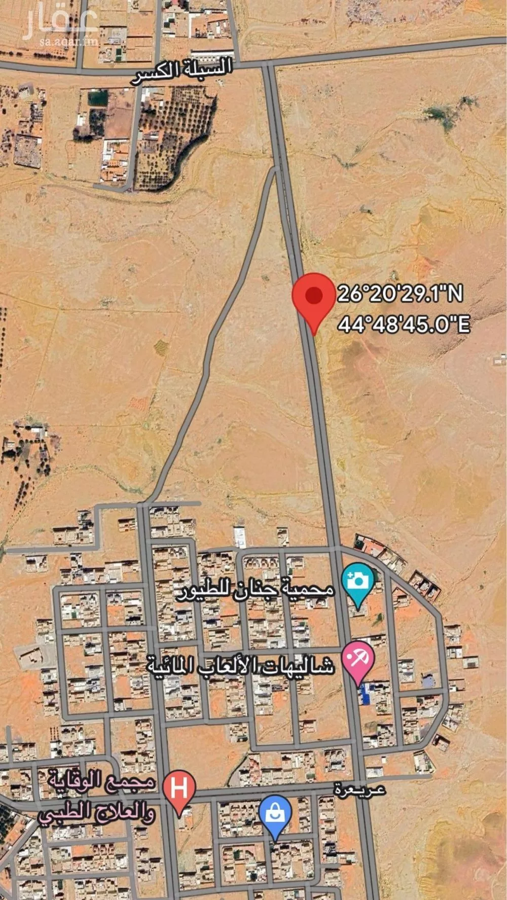أرض للبيع في شارع متعب بن عبدالعزيز, حي المنار, مدينة الزلفى, منطقة الرياض 1 صورة