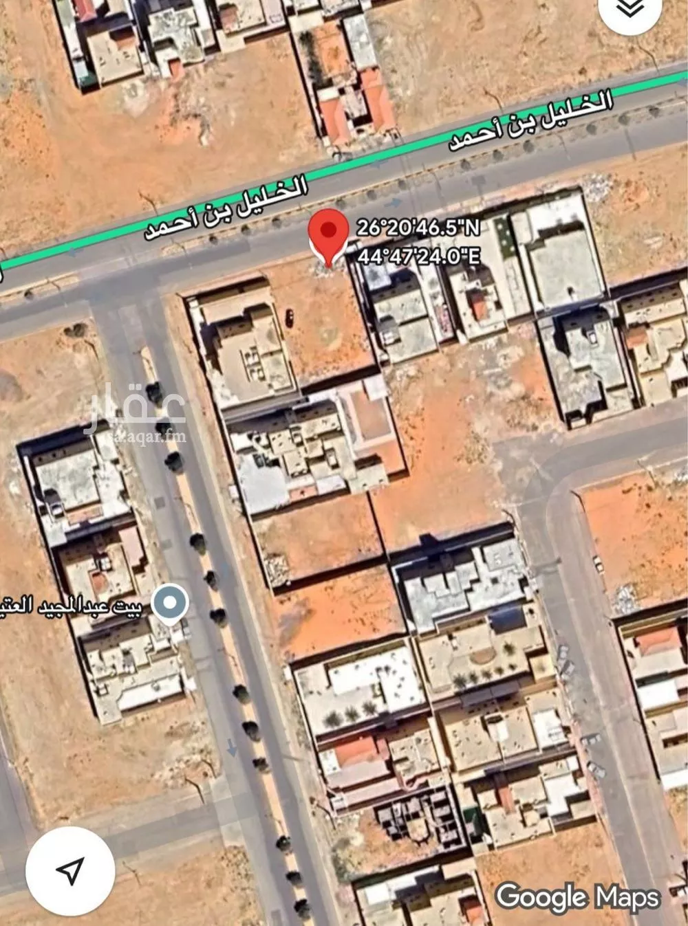 أرض للبيع في شارع الخليل بن احمد, حي المنار, مدينة الزلفي, منطقة الرياض 1 صورة