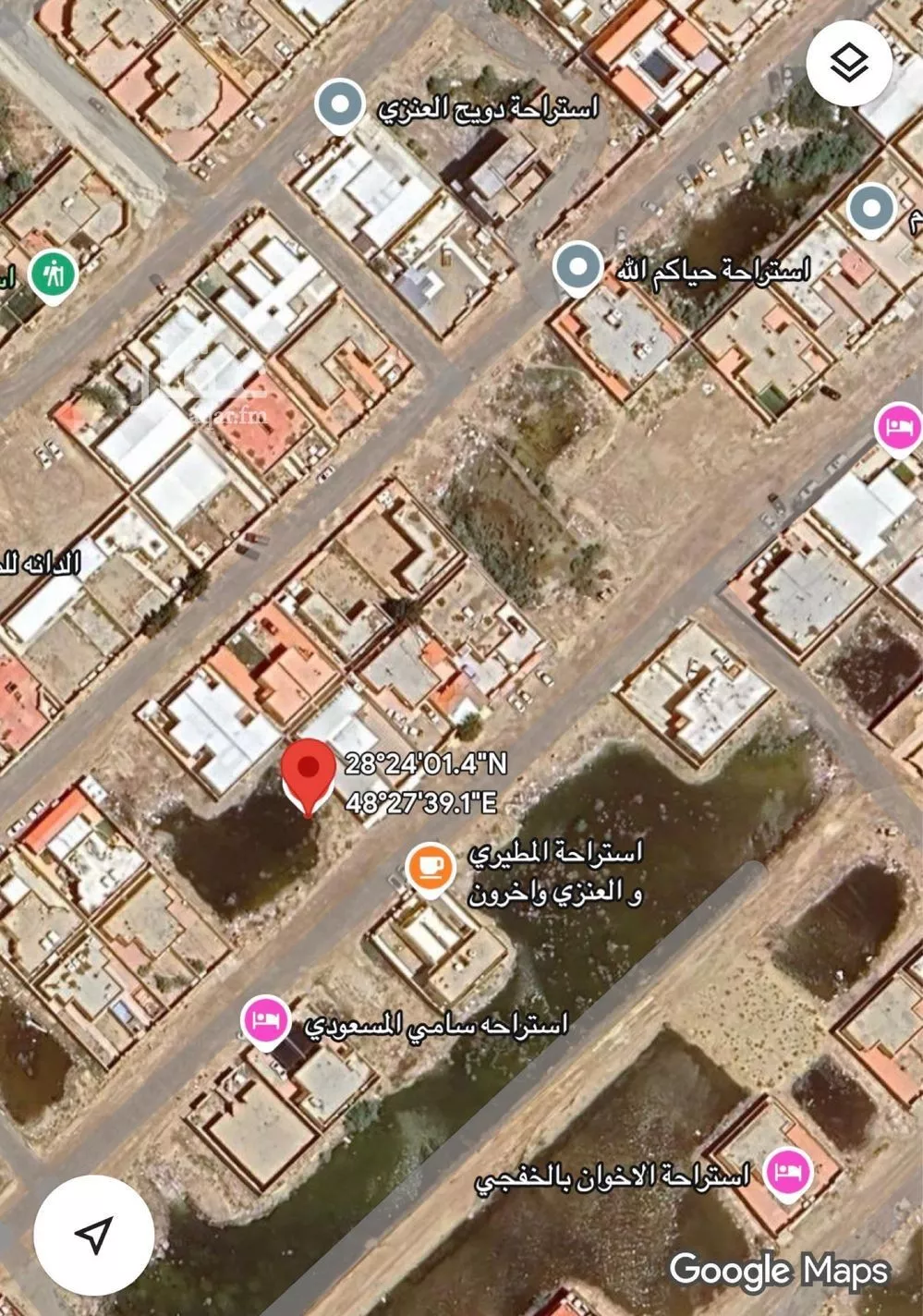 أرض للبيع في حي الروضة, مدينة الخفجى, المنطقة الشرقية 1 صورة