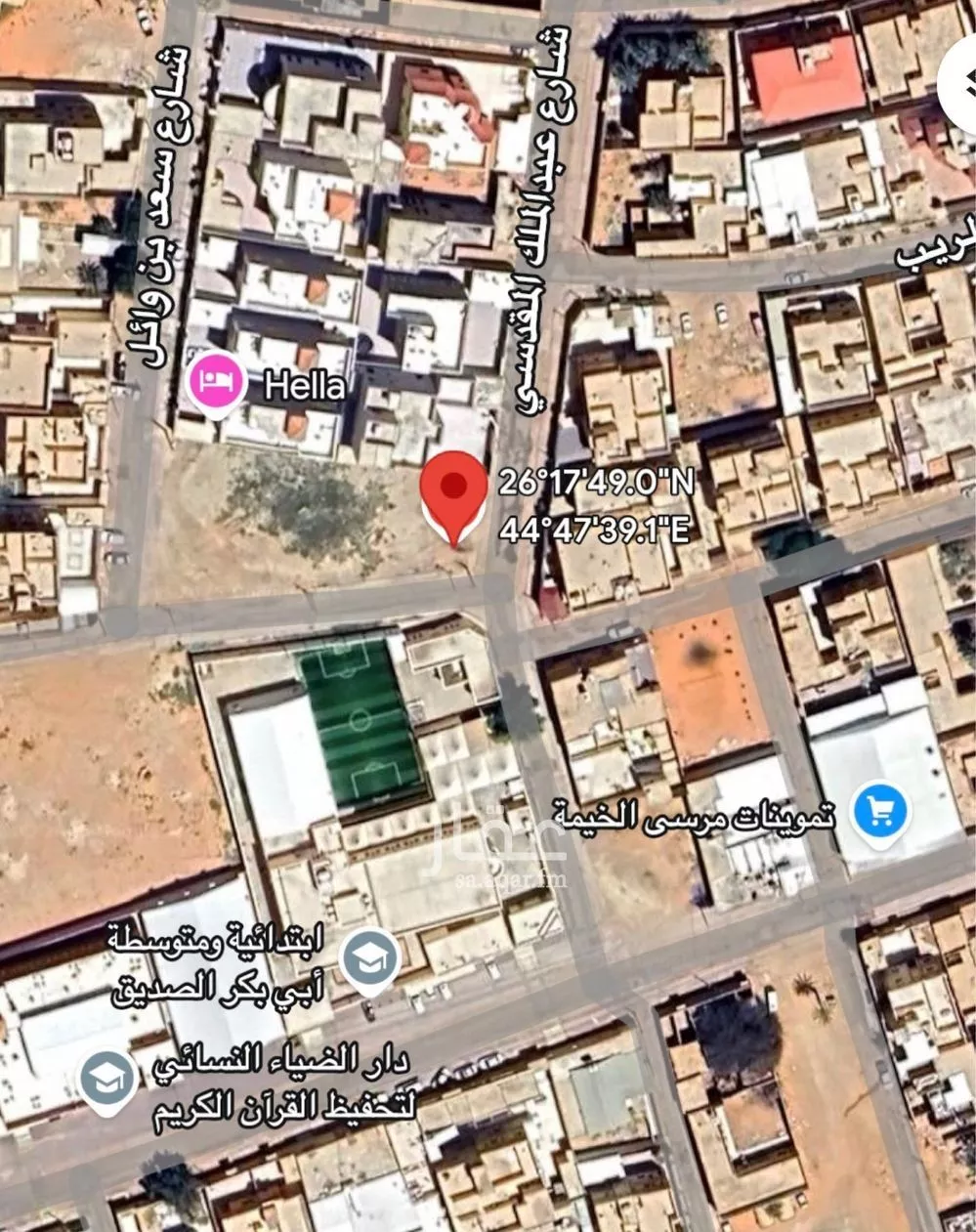 أرض للبيع في شارع عبدالملك المقدسي, حي القدس, مدينة الزلفى, منطقة الرياض 1 صورة