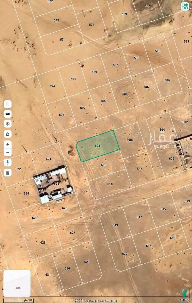 أرض للبيع في مدينة النبقيه, منطقة القصيم 1 صورة