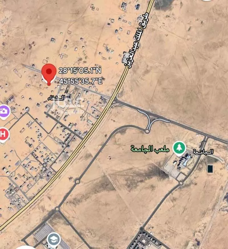 أرض للبيع في شارع الشفا 252, حي الشفاء, مدينة حفر الباطن, المنطقة الشرقية 1 صورة