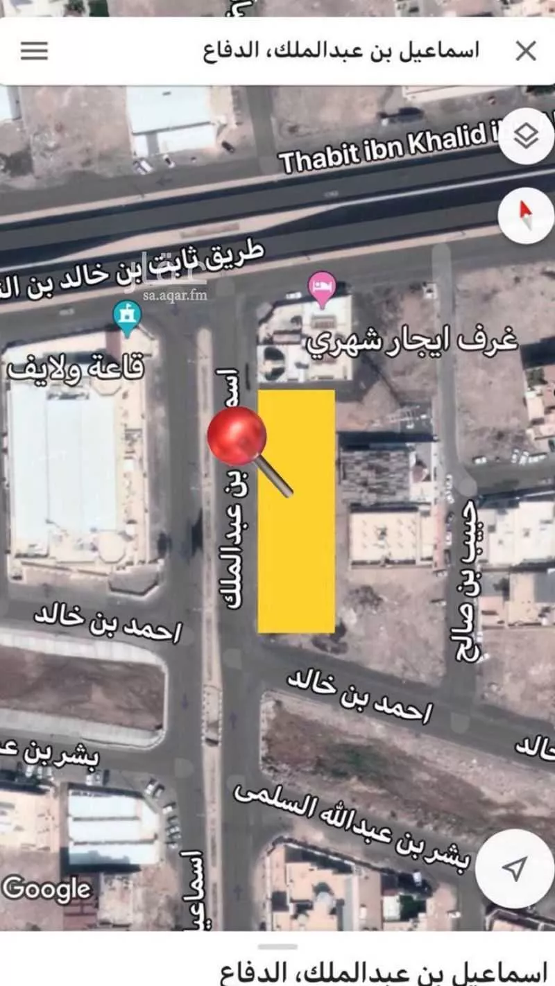أرض للبيع في شارع اسماعيل بن عبدالملك, حي الدفاع, مدينة المدينه المنوره, منطقة المدينة المنورة 1 صورة