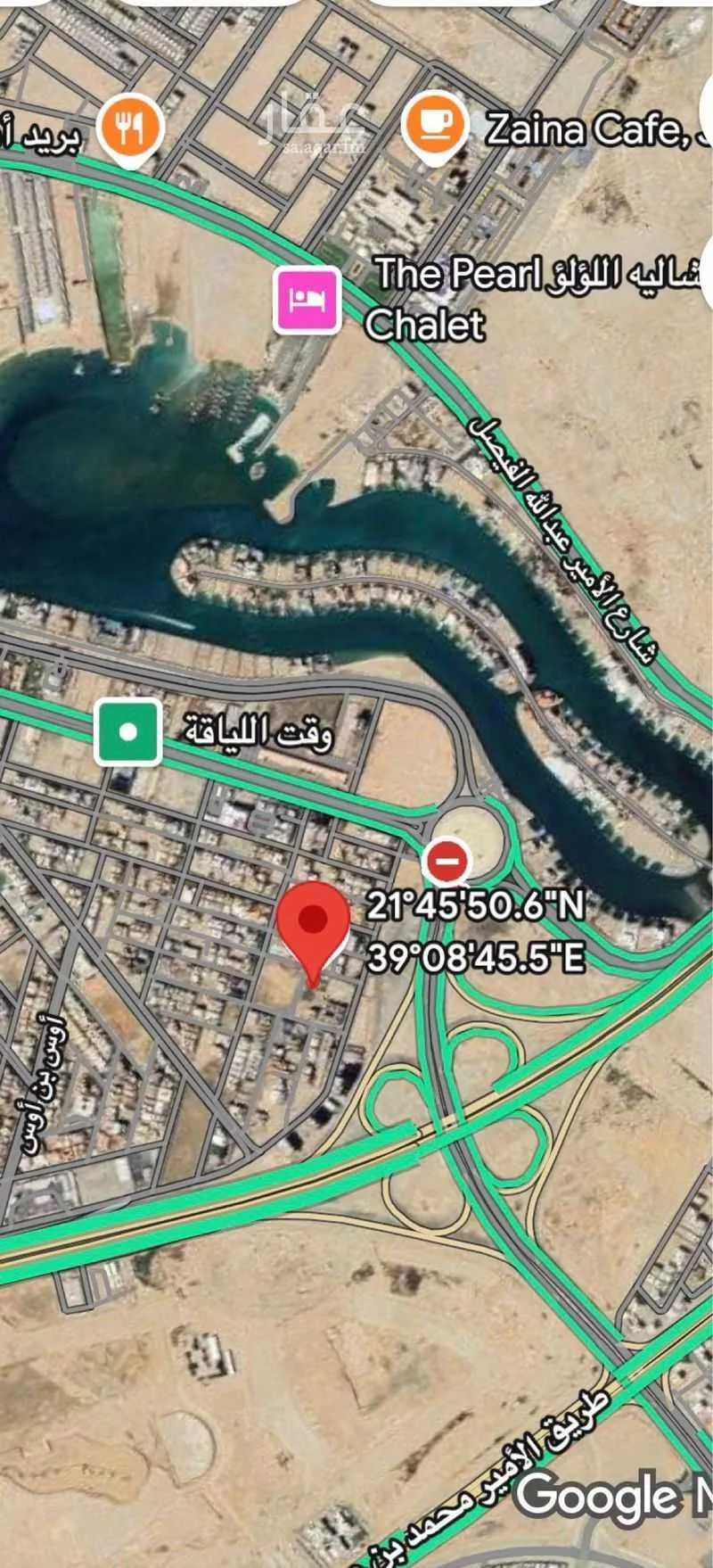 أرض للبيع في شارع محمد سعيد المسلم, حي أبحر الجنوبية, مدينة جدة, منطقة مكة المكرمة 1 صورة