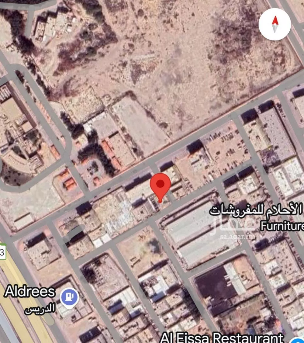 أرض للبيع في شارع ابو بكر بن عثمان, حي الأثير, مدينة الدمام, المنطقة الشرقية 1 صورة