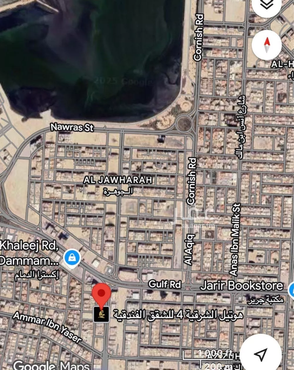 أرض للبيع في شارع الثامن والعشرون, حي العزيزية, مدينة الدمام, المنطقة الشرقية 1 صورة