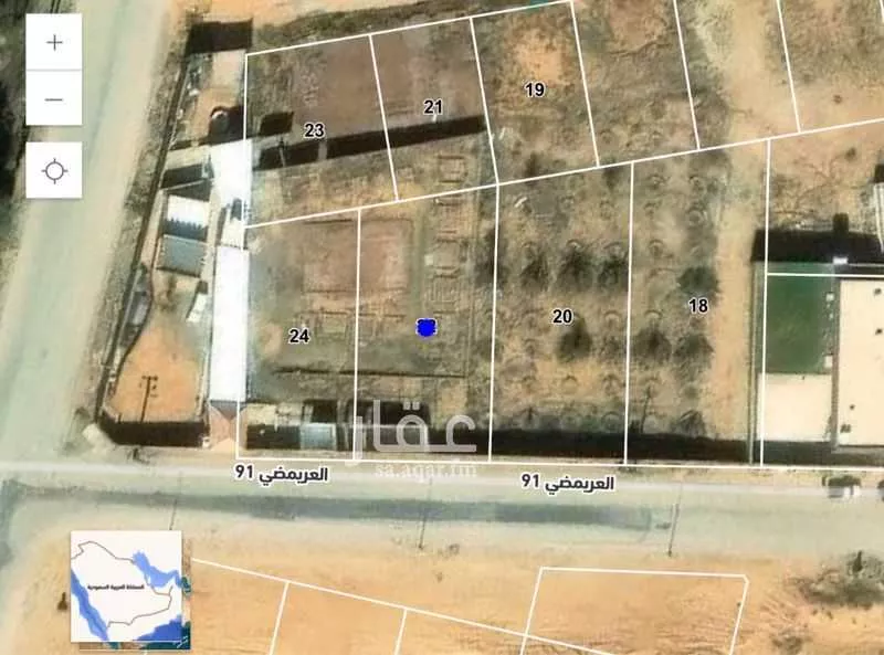 أرض للبيع في شارع العريمضي 91, حي العريمضي الجنوبي, مدينة بريدة, منطقة القصيم 1 صورة