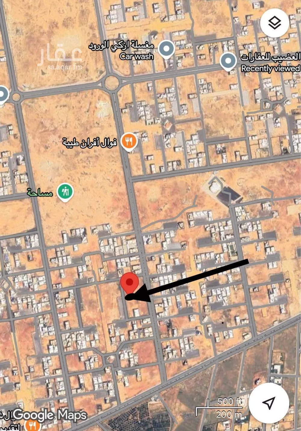 أرض للبيع في شارع الكنار, حي طيبة, مدينة رياض الخبراء, منطقة القصيم 1 صورة