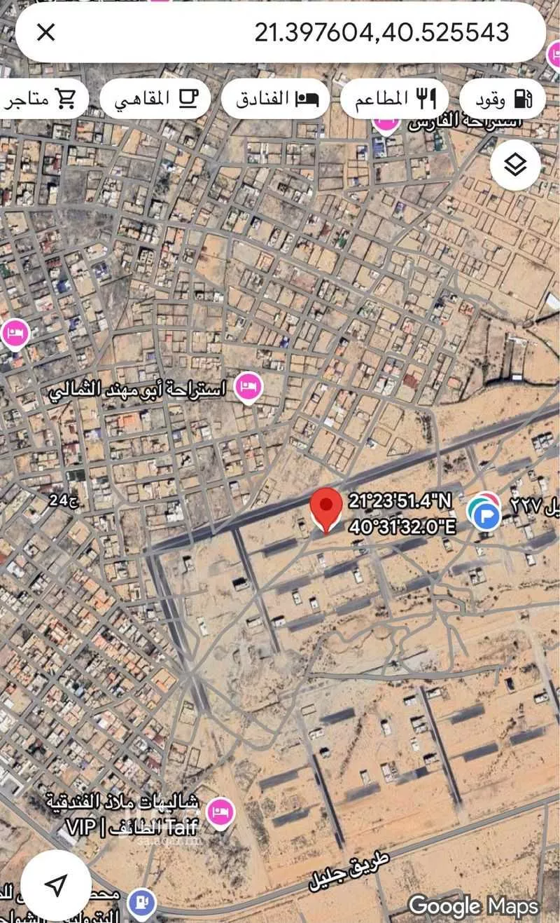 أرض للبيع في حي أوالة, مدينة الطائف, منطقة مكة المكرمة 1 صورة