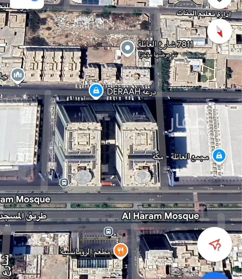 أرض للبيع في شارع شارع العائلة, حي الجامعة, مدينة مكه المكرمه, منطقة مكة المكرمة 1 صورة