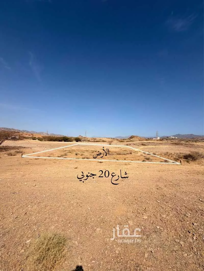 أرض للبيع في حي لصوب, مدينة لصوب, منطقة عسير 1 صورة
