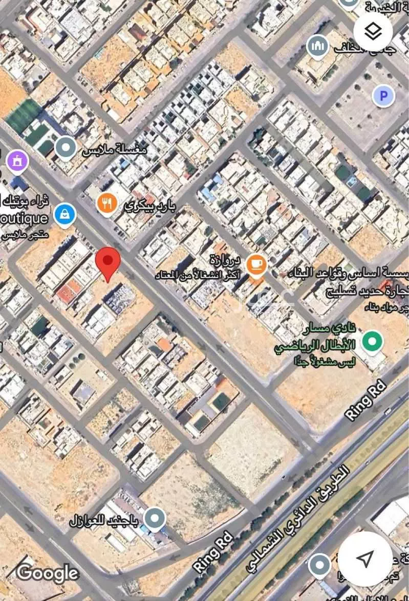 أرض للإيجار في حي قرطبة, مدينة بريده, منطقة القصيم 1 صورة