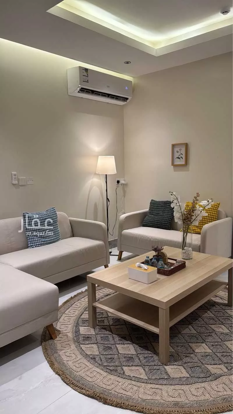 شقة مفروشة للحجز في شارع زينب بنت أبي سلمة, حي الرمال, الرياض 1 صورة