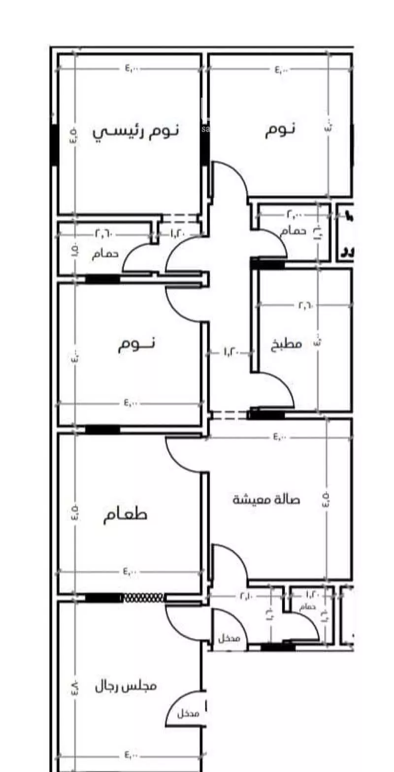 شقة للبيع في شارع عباد ابو خالد, حي الرحاب, مدينة جدة, منطقة مكة المكرمة 1 صورة
