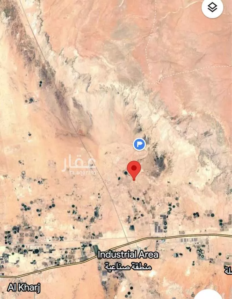 أرض للإيجار في شارع طريق هيف , مدينة السلطانيه, منطقة الرياض 1 صورة