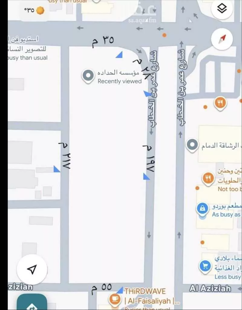 أرض للإيجار في شارع عمر بن الخطاب, حي الفيصلية, مدينة الدمام, المنطقة الشرقية 1 صورة