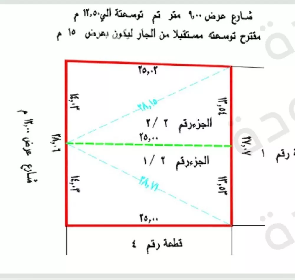 أرض للبيع في حي ضراس, مدينة البصر, منطقة القصيم 1 صورة