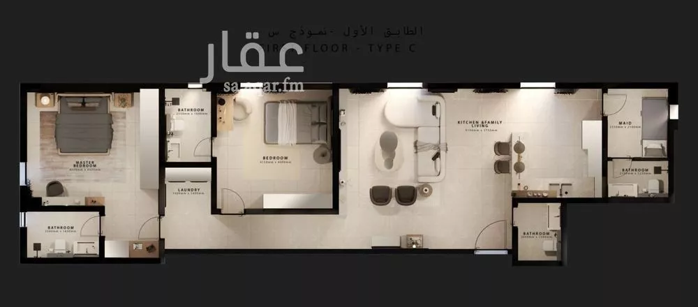 شقة للبيع في شارع 39 السيف ، حي السيف ، الدمام 1 صورة