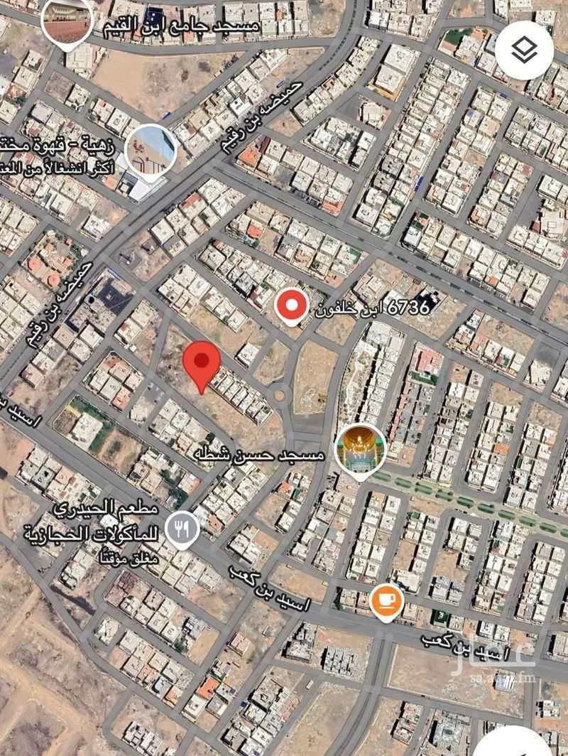 أرض للبيع في شارع هرم بن عبدالله الانصاري, حي وادي مذينب, مدينة المدينه المنوره, منطقة المدينة المنورة 1 صورة