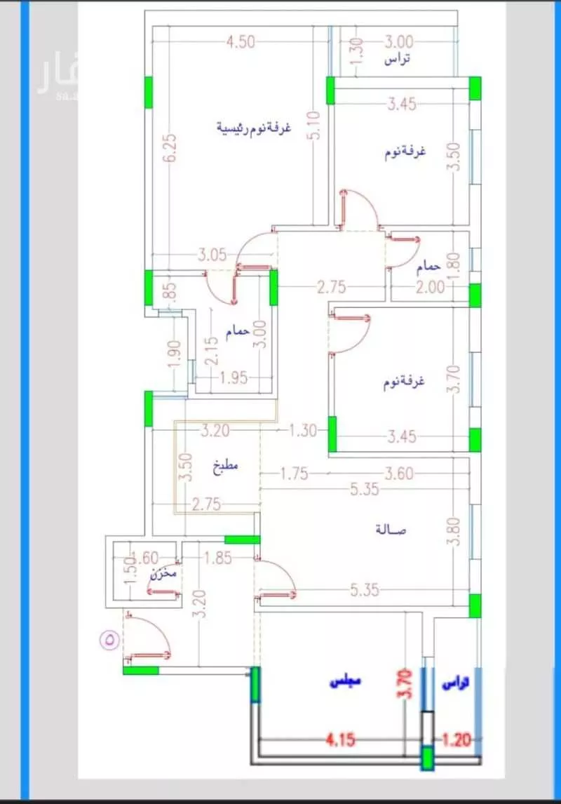شقة للإيجار في شارع احمد الغزالي, حي العارض, مدينة الرياض, منطقة الرياض 1 صورة
