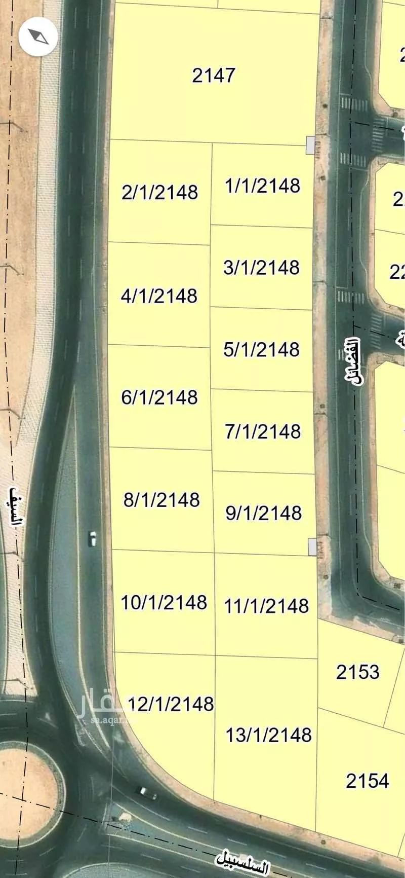 أرض للبيع في شارع 135 السيف, حي السيف, مدينة الدمام, المنطقة الشرقية 1 صورة