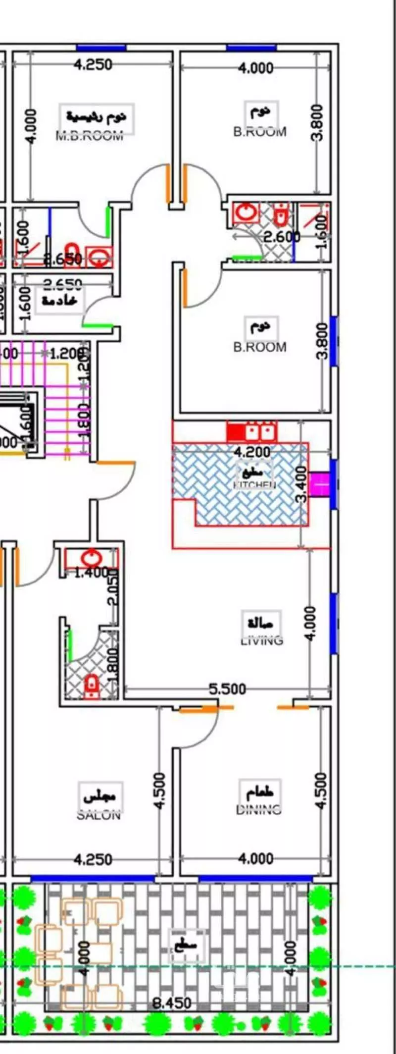 شقة للبيع في شارع حما, حي الرحاب, مدينة جدة, منطقة مكة المكرمة 1 صورة