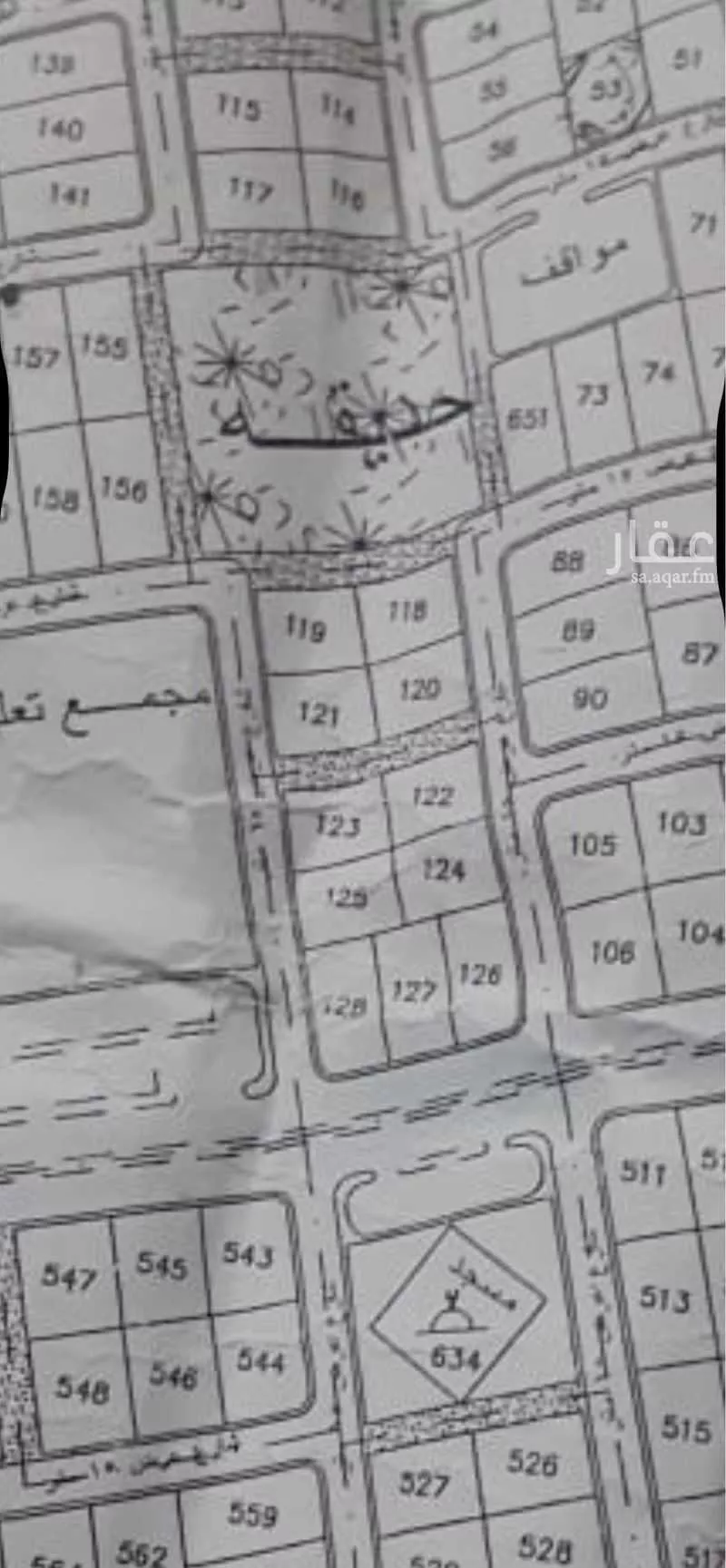 أرض للبيع في شارع 15 , مدينة النبقيه, منطقة القصيم 1 صورة