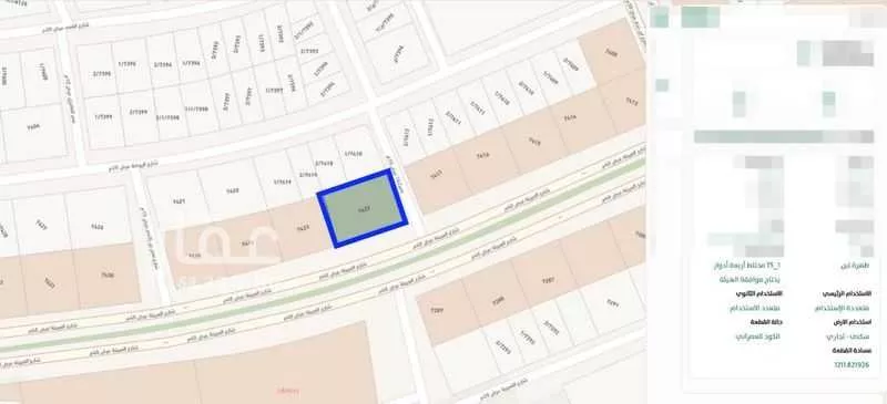 أرض للبيع في شارع العيينة, حي ظهرة لبن, مدينة الرياض, منطقة الرياض 1 صورة